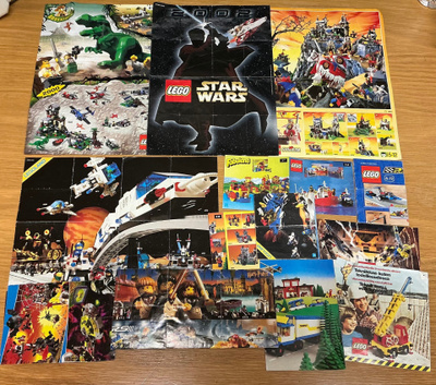 Lego vanhoja esitteitä ja julisteita 3
