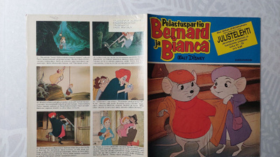 Pelastuspartio Bernard ja Bianca -julistelehti