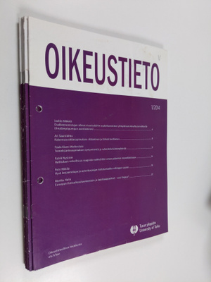 Oikeustieto vuosikerta 2014 (1-6) : Turun yliopiston oike...