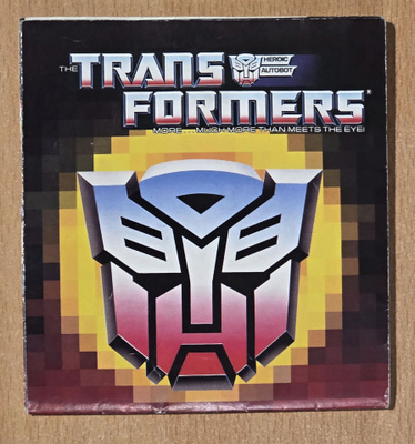 Transformers G1 Mainos Luettelo 1987