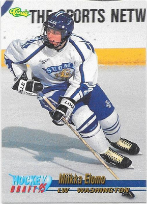 1995 Classic Draft #22 Miika Elomo Suomi TPS