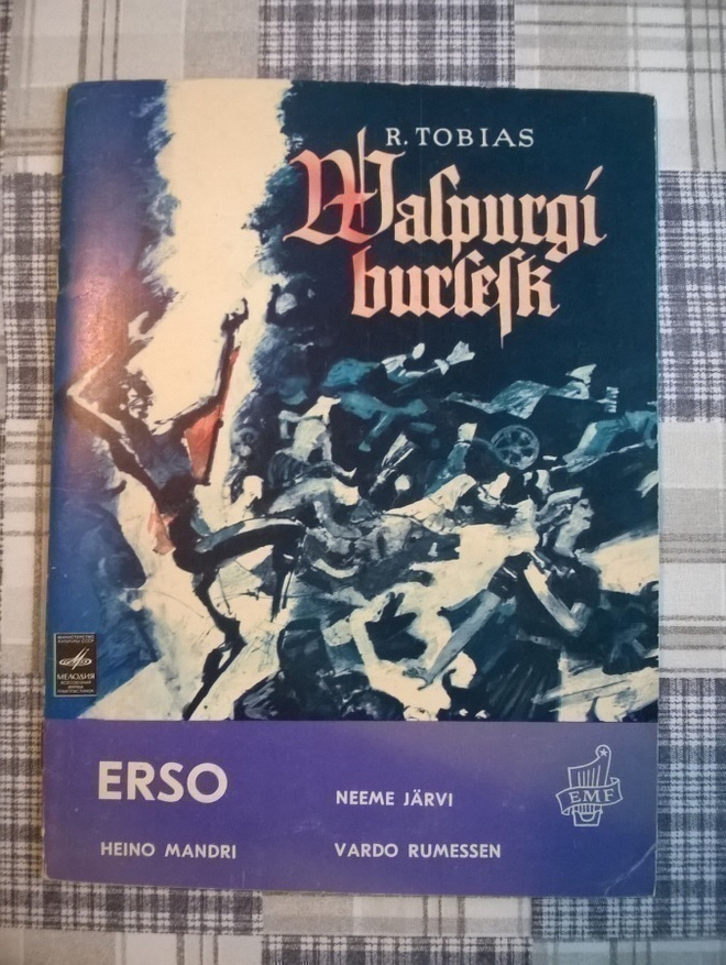 Rudolf Tobias - Walpurgi Burlesk 7" EP