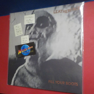 LEATHERFACE - FILL YOUR BOOTS M-/M- LP UK -90 1. PRESS