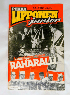 Pekka Lipponen Junior 10/1980 - Raharalli