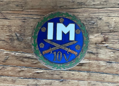 Helsingin Ikämiespataljoonan 10- vuotismerkki