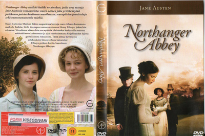 northanger abbey (10 688) k -FI- DVD suomik. liam cunningha