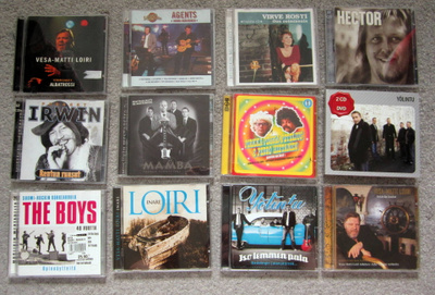 Kotimaista Rokkia 13 CD:tä Mamba LOIRI Agents HECTOR Irwin