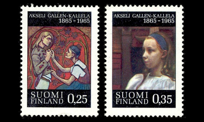 597-8 ** Akseli Gallen-Kallela (1965)