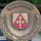 Ronssivärinen Mynämäki merkki. Halkaisija - 39 mm. Paino - - pikkukuva 2