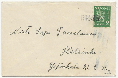 Rivileima Rikkilä pikkukuorella (M-30)