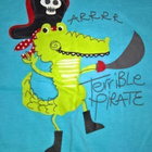 LASTEN T-PAITA CIRAF KOKO 116  TERRIBLE PIRATE - pikkukuva 3