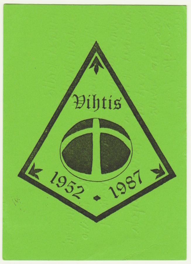 Partio Vihtis leiri 1987 Vihtijärvi