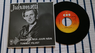 Juhamatti – Rakasta Mua Juuri Näin 7" ps orig 1980 mint