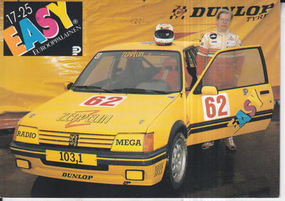 Harri Niskanen, rata- autoilija, Oulu. e217