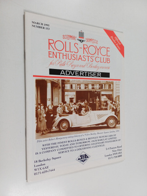 Rolls-Royce enthusiasts' club for Rolls-Royce and Bentley...