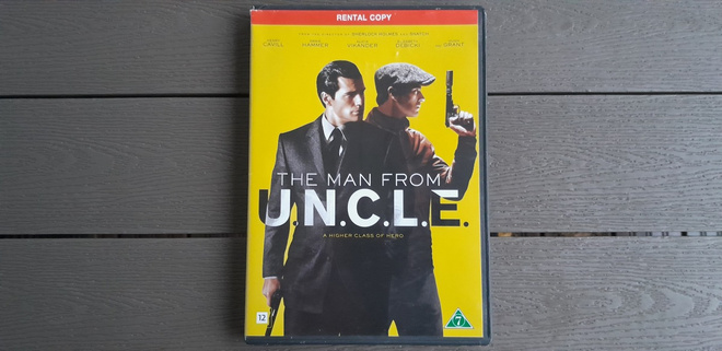 DVD: The Man From U.N.C.L.E. (Henry Cavill, Hugh Grant 2015)