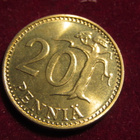 20 penniä 1977 - pikkukuva 1
