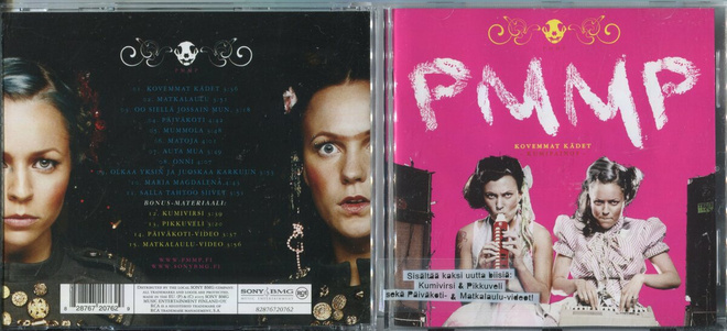 PMMP . CD-LEVY . KOVEMMAT KÄDET