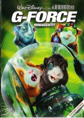 dvd, G-Force miniagentit (Walt Disney) [seikkailu, animaatio