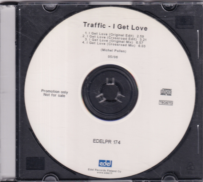 Traffic - I Get Love (CDr, Single, Promo)