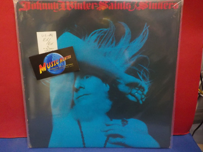 JOHNNY WINTER - SAINTS AND SINNERS U.S -74 EX/EX LP