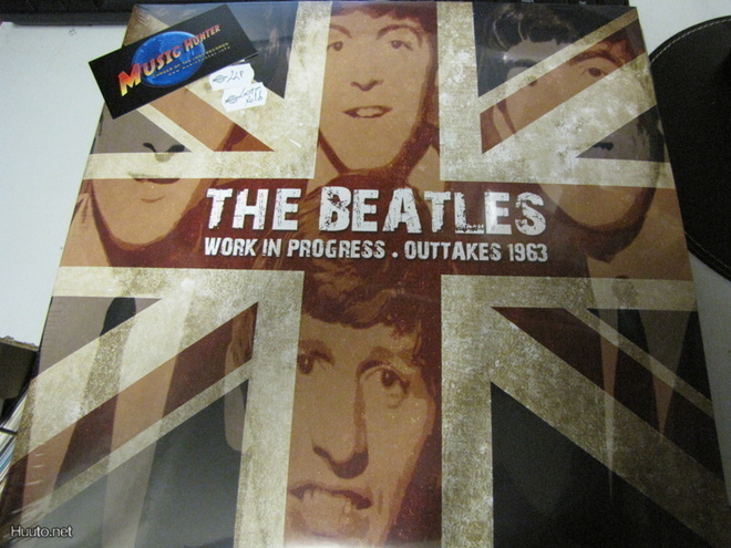 BEATLES - WORK IN PROGRESS OUTTAKES 1963 2LP UUSI MUOVEISSA
