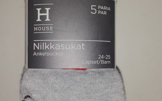 Nilkkasukat 5 kpl 24-25