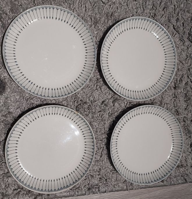 Arabia Heini lautaset 16,5 cm 4kpl