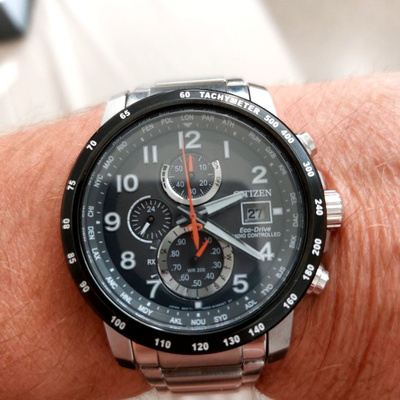 Citizen eco drive radio controlled