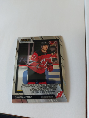 2023-24 O-Pee-Chee Platinum #243 Simon Nemec RC