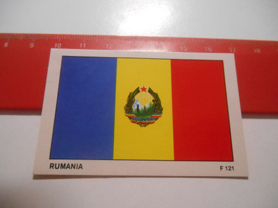 Dandy Flag parade  purkkakuva # F 121 Rumania