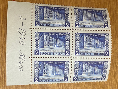 HELSINGIN YLIOPISTO 300 VUOTTANUMERO KUUSILO**