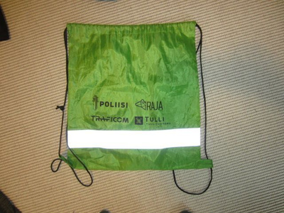poliisi rajavartiosto tulli kassi  pussi 37 x 41 cm