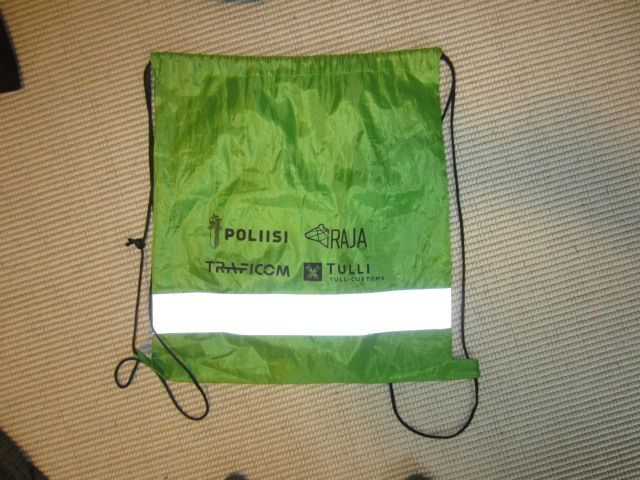 poliisi rajavartiosto tulli kassi  pussi 37 x 41 cm