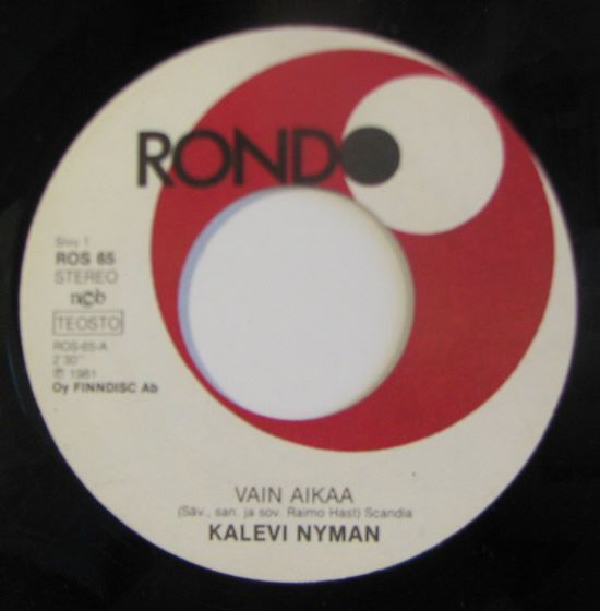 Single: Nyman, Kalevi - Vain aikaa / Kesän muistoja