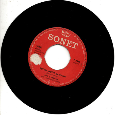 ROCCO GRANATA: Buona Notte Bambino / Ich Bin Immer Verl 7"