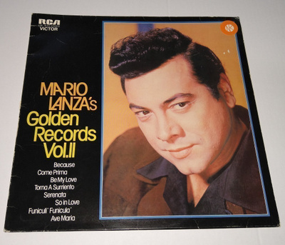 MARIO LANZA´S GOLDEN RECORDS VOL II