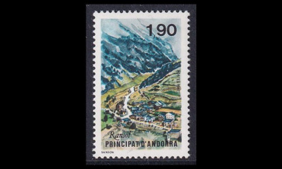 Andorra Fr 381 ** Turismi (1987)