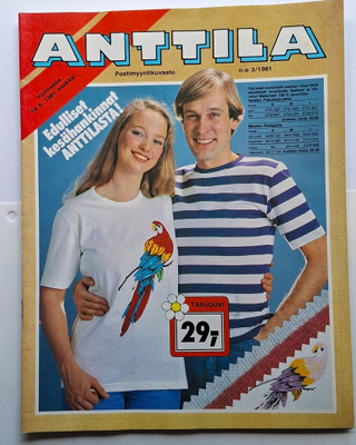 Anttila postimyyntikuvasto 3/1981.