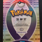 Raikou sticker Pokemon Topps Johto - pikkukuva 5