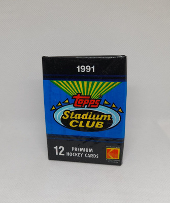 Stadium Club 1991, Topps keräilykortteja: Avaamaton paketti