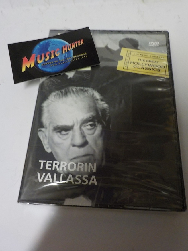 TERRORIN VALLASSA SUOMI PAINOS DVD  uusi korkkaamaton
