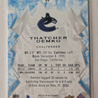 Thatcher Demko 2022-23 UD Ice Green - pikkukuva 2