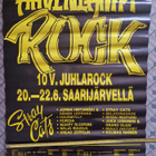 Ahvenlampi Rock 1991 juliste. Stray Cats 70×50cm - pikkukuva 2