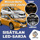 Nissan Note (E12) Sisätilan LED-sarja 6-osainen - pikkukuva 1