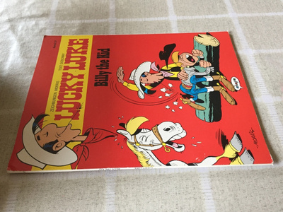 LUCKY LUKE BILLY THE KID SAKSANKIELINEN HYVÄ