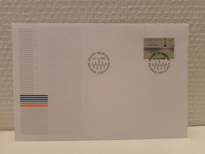 FDC- ensipäiväkuori - Radio 100 vuotta - 1996