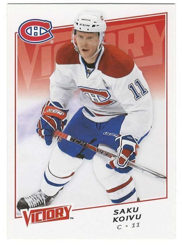 08-09 Upper Deck Victory #90 Saku Koivu