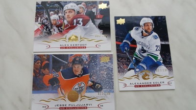 2018-19 Upper Deck Exclusive kortteja alk. 5,0e/kpl