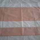 Verhokappa :persikan vaalee ja luonnonvaalea kappa 49x210cm - pikkukuva 4